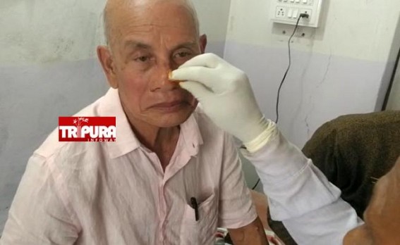 Tripura Poll Violence : Opposition Candidate was Attacked in Charilam during Campaigning Tripura Poll Violence : Opposition Candidate was Attacked in Charilam during Campaigning
